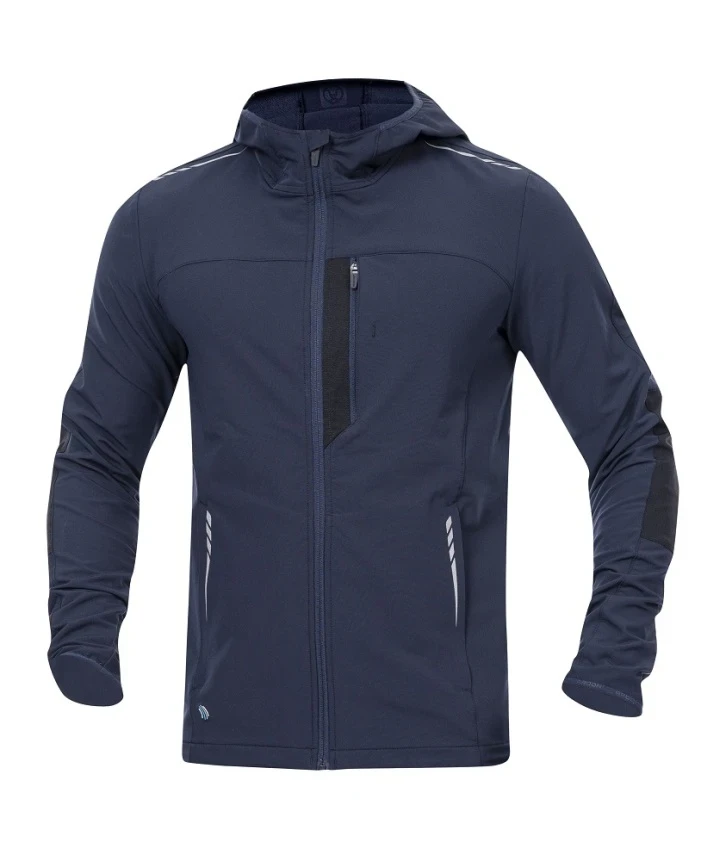 Jachetă softshell Breeffidry bleumarin — vedere 2