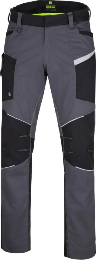 Pantaloni de lucru Refiwan gri închis — vedere 2