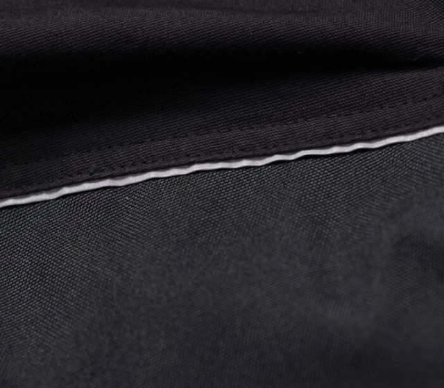 Pantaloni cu pieptar 4Xstretch, negri — vedere 7 · fotografia 7