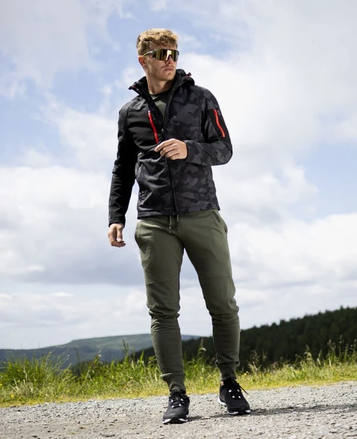 Pantaloni sport RIVARY kaki