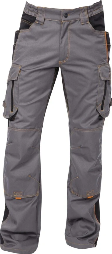 Pantaloni de lucru VISION, gri — vedere 2