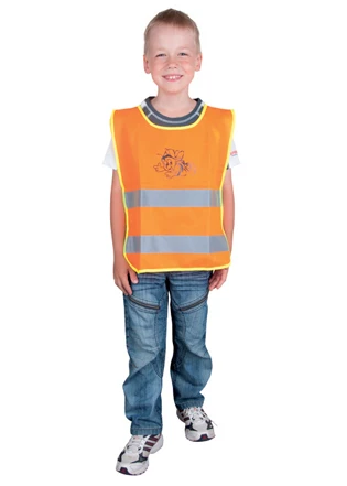 Vestă reflectorizantă ALEX pentru copii, portocalie · H2068-S