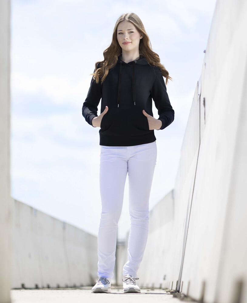 Pantaloni JASVENA albi · H2350-46