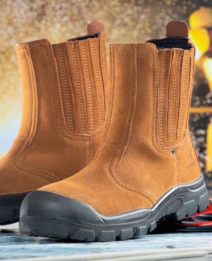 Bocanci de lucru WELDER O1 HRO, maro