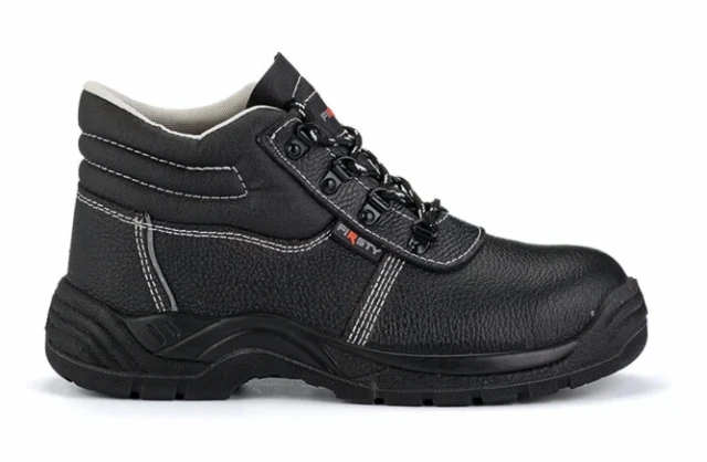 Bocanci de protecție FIRSTY S1P, negru-portocaliu