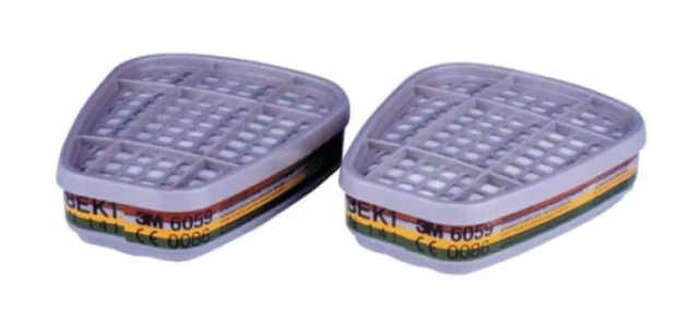 Filtru 3M™ 6059 ABEK1, set de 2 bucăți