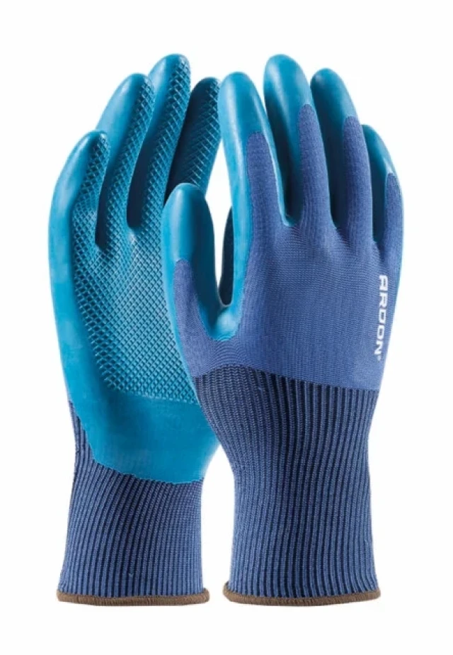 Mănuși GREEN TOUCH cu acoperire din latex - A8017