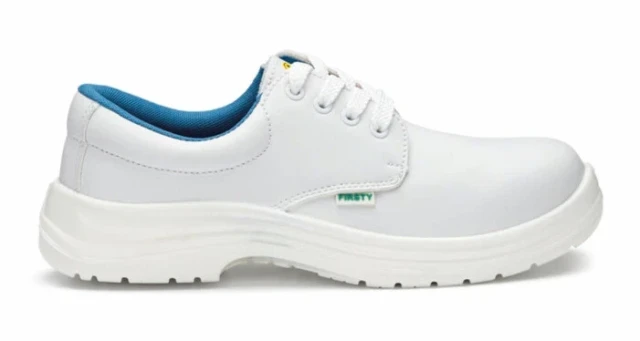Pantofi de lucru FINN O2, alb-albastru