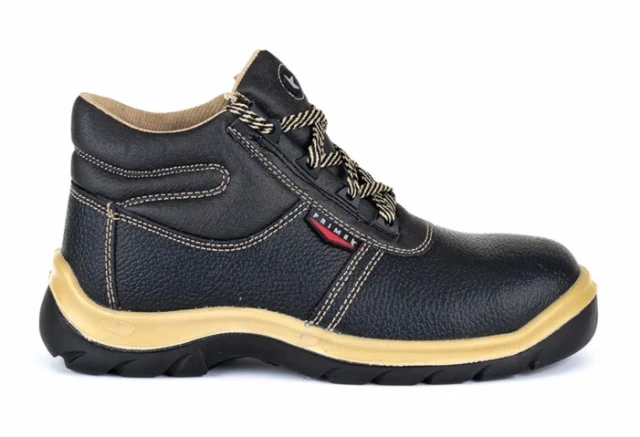 Bocanci de protecție PRIME HIGH S3L fără metal, negru-bej