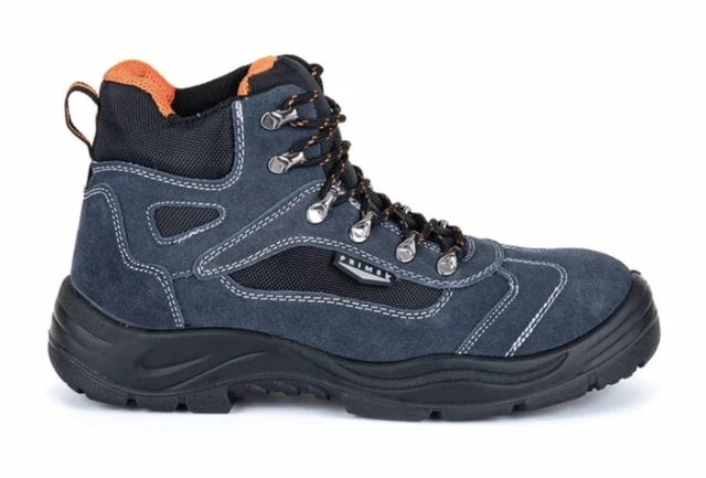 Bocanci de protecție PRIME HIGHTREK S1P, gri-albastru