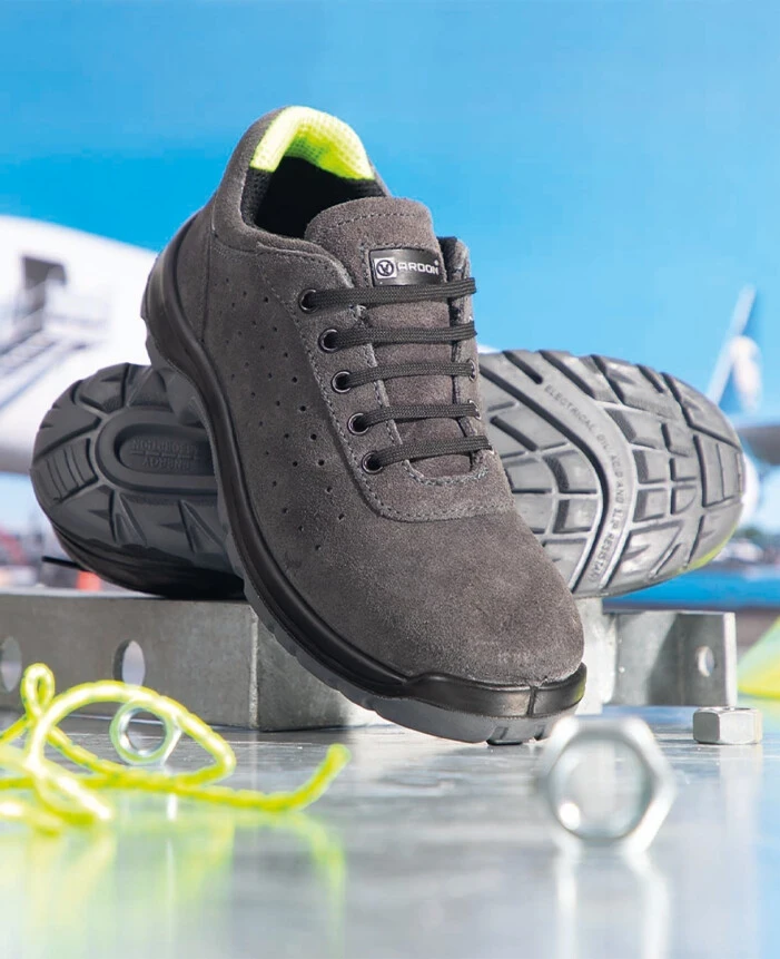 Pantofi de lucru AERO O1, gri — vedere 2