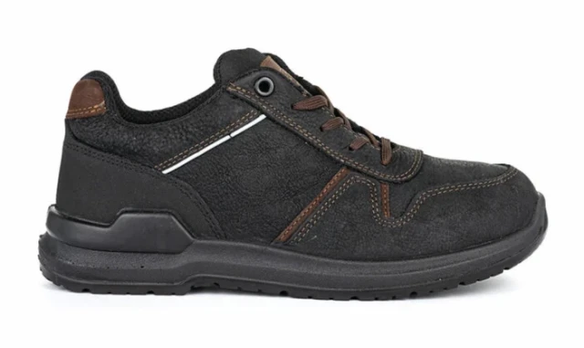 Pantofi de lucru MASTERLOW O2, negru-maro