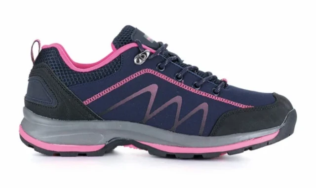 Pantofi outdoor BLOOM pentru femei, bleumarin-roz