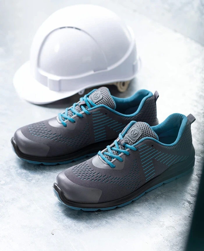 Pantofi de lucru FLYTEX O1, gri — vedere 2