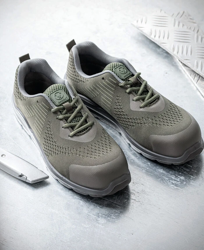 Pantofi de lucru FLYTEX O1, khaki — vedere 2