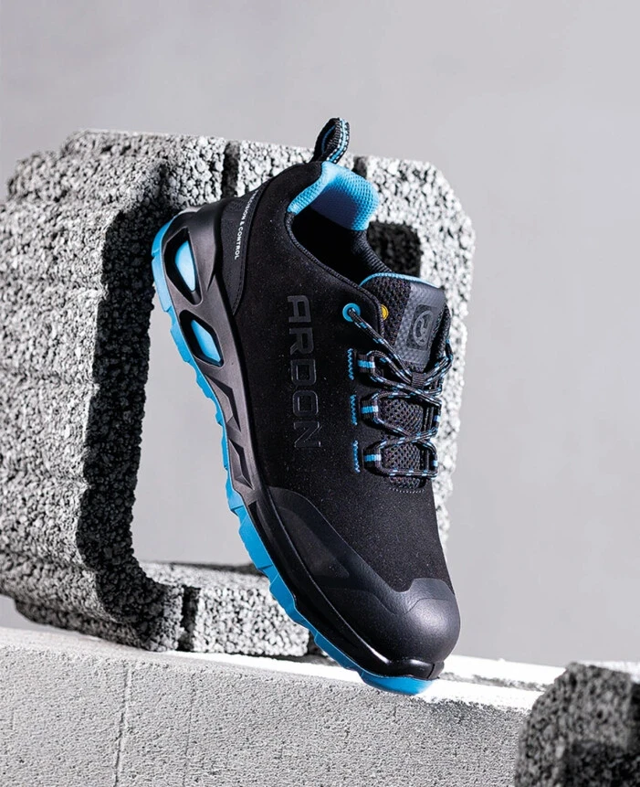 Pantofi de lucru BRIMIC O2 ESD, negri — vedere 2