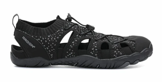 Sandale casual DROPISAN, negre