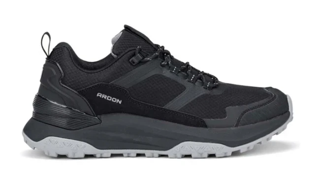 Pantofi outdoor SELVANO LOW, negri