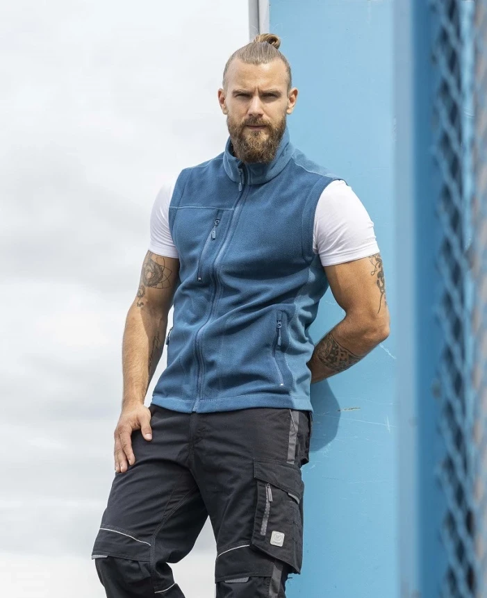 Vestă fleece MARTIN albastră