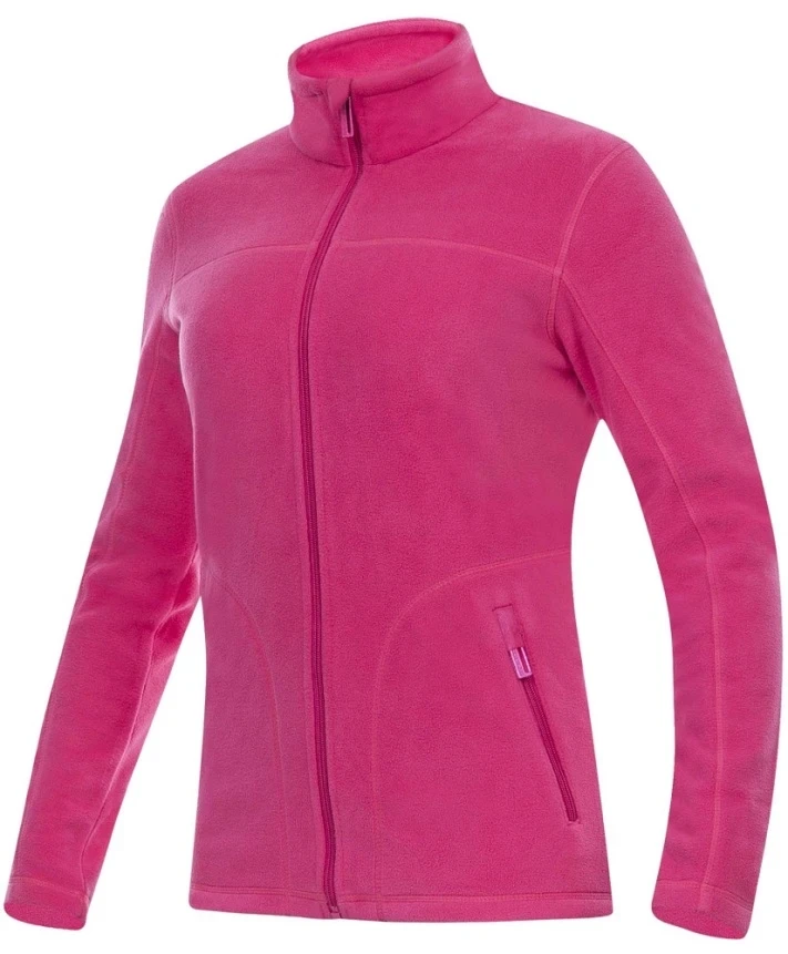 Bluză fleece damă JOFLEX, roz — vedere 2