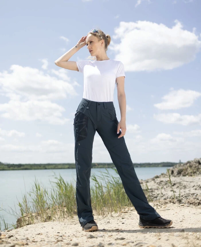 Pantaloni outdoor pentru femei ULTRITE AIR, bleumarin
