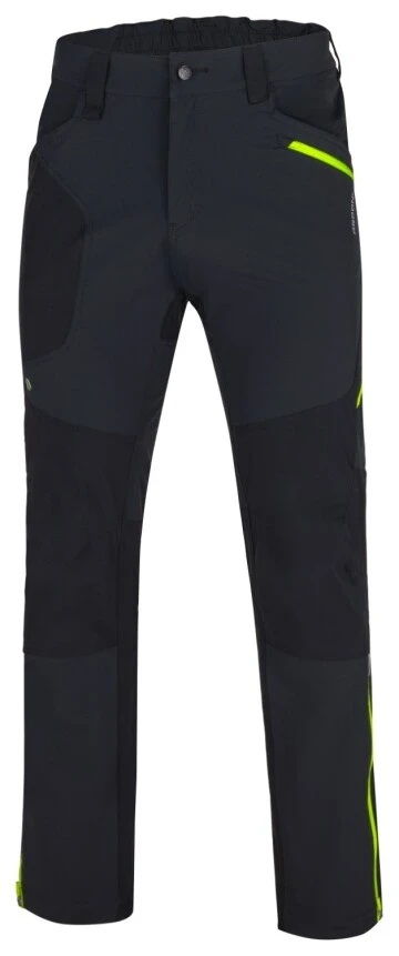 Pantaloni trekking ULTRITE GO antraciți — vedere 2